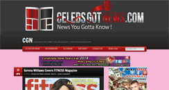 Desktop Screenshot of celebsgotnews.com